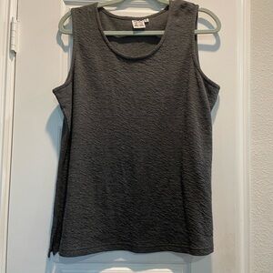 Parsley & Sage Charcoal Tank Top